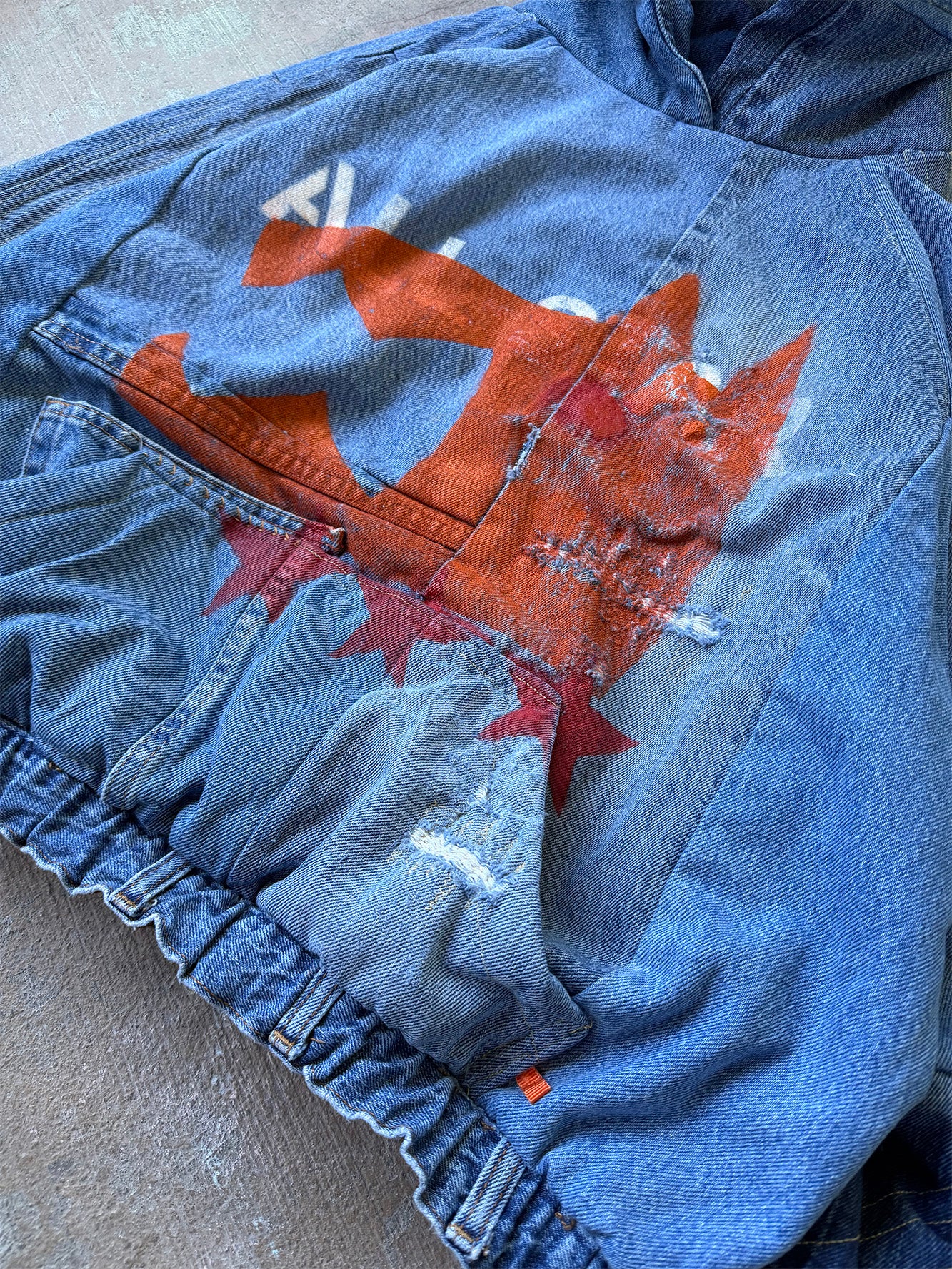 Denim Hoodie