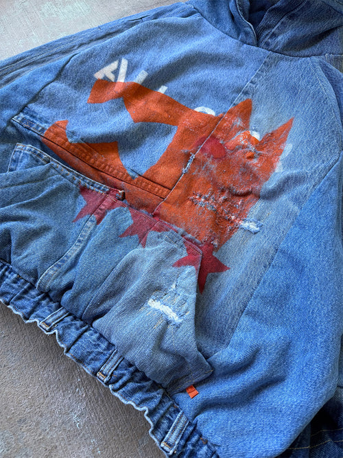 Denim Hoodie